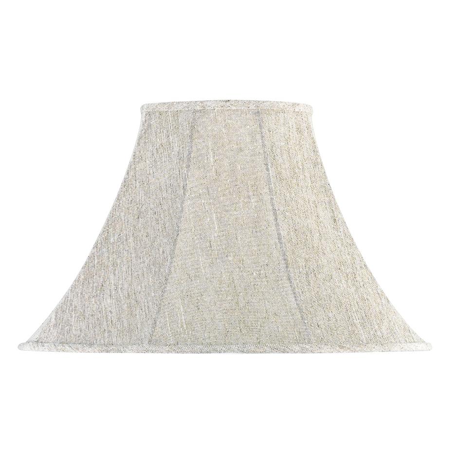 Natural Linen Bell Shape Shade. Picture 1