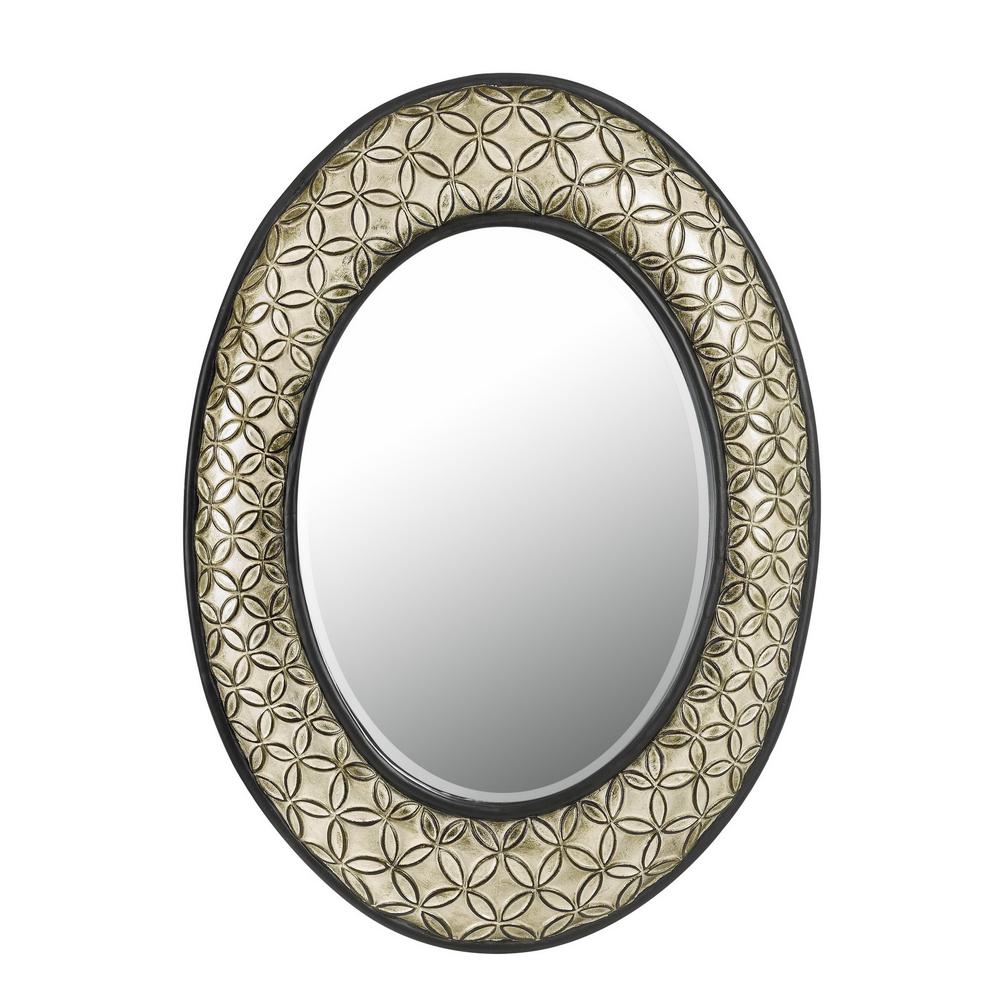Sartene Oval Pu BeveLED Mirror. Picture 1