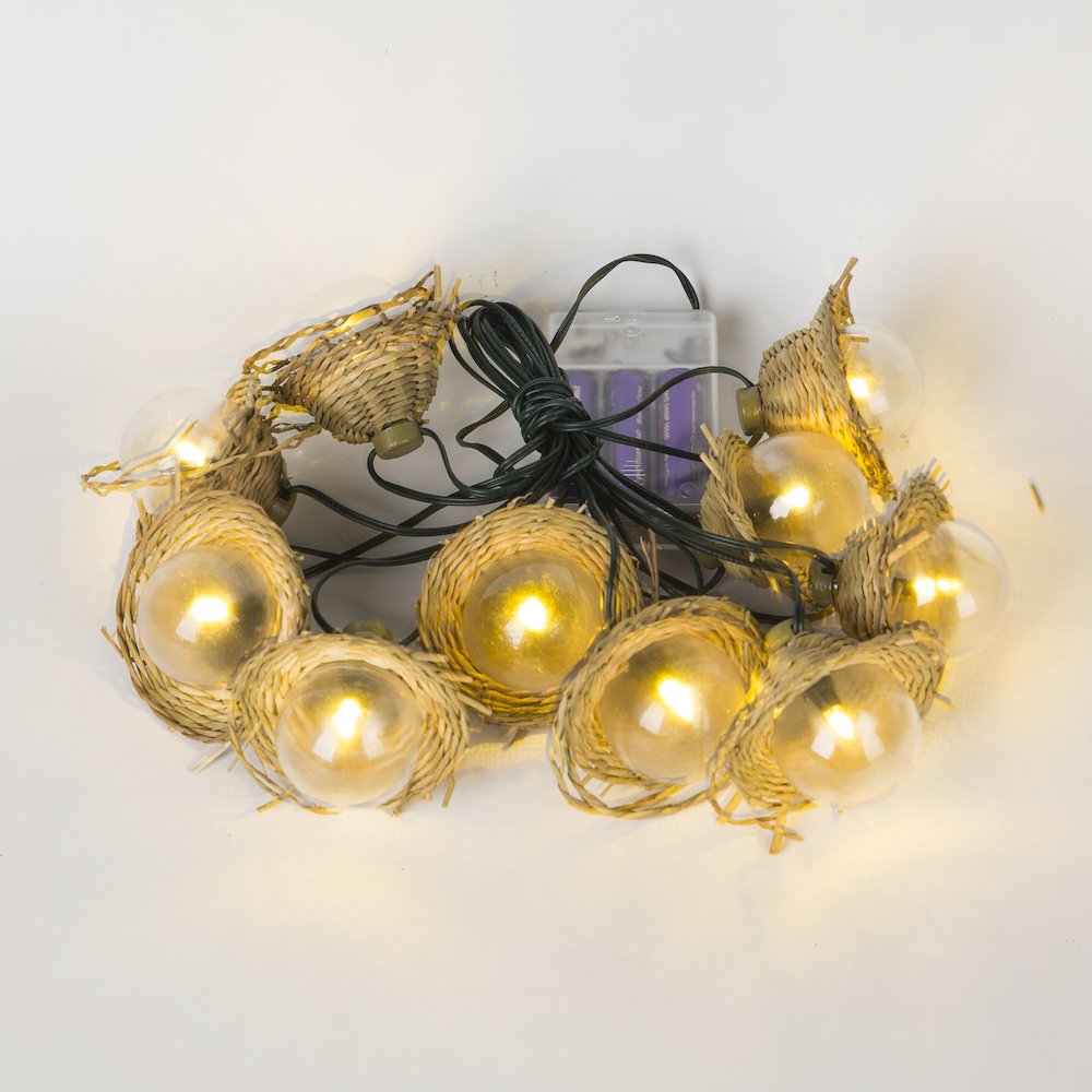 Tiki String Lights (12.8ft). Picture 1
