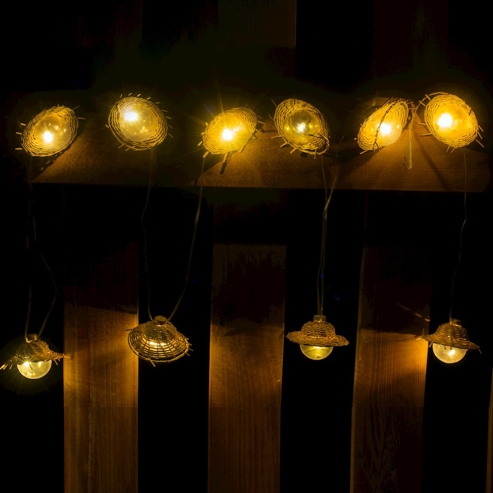 Tiki String Lights (12.8ft). Picture 3