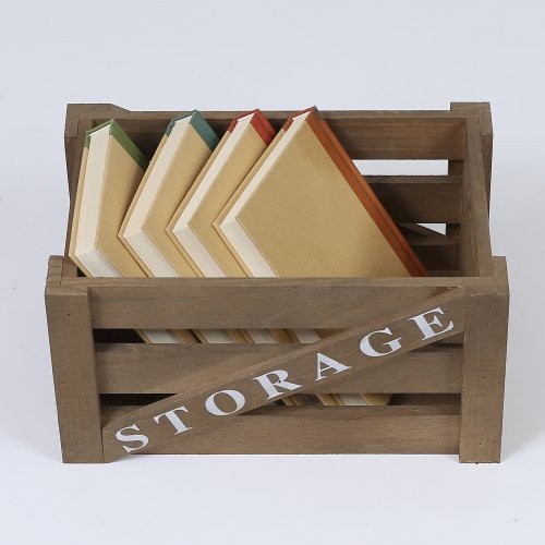 Set of 3 Storage Wood Crates. Picture 4