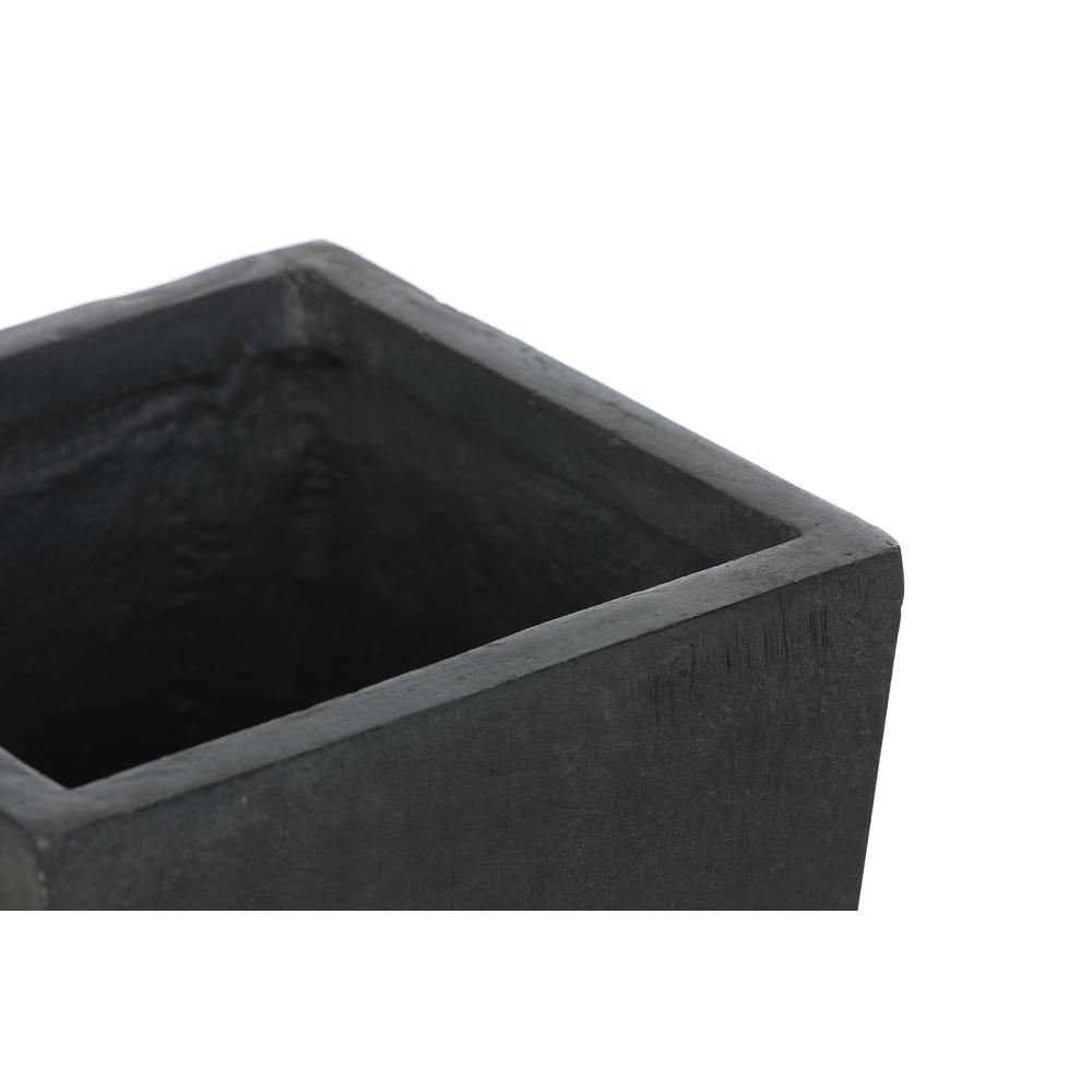 Gray MgO 18.5in. H Tall Tapered Planter. Picture 9