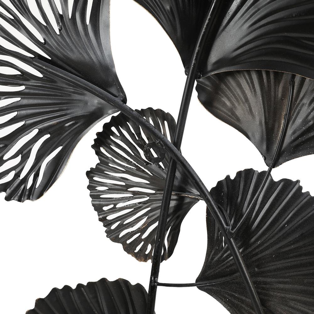 Metal Ginkgo Leaves Modern Wall Decor. Picture 5