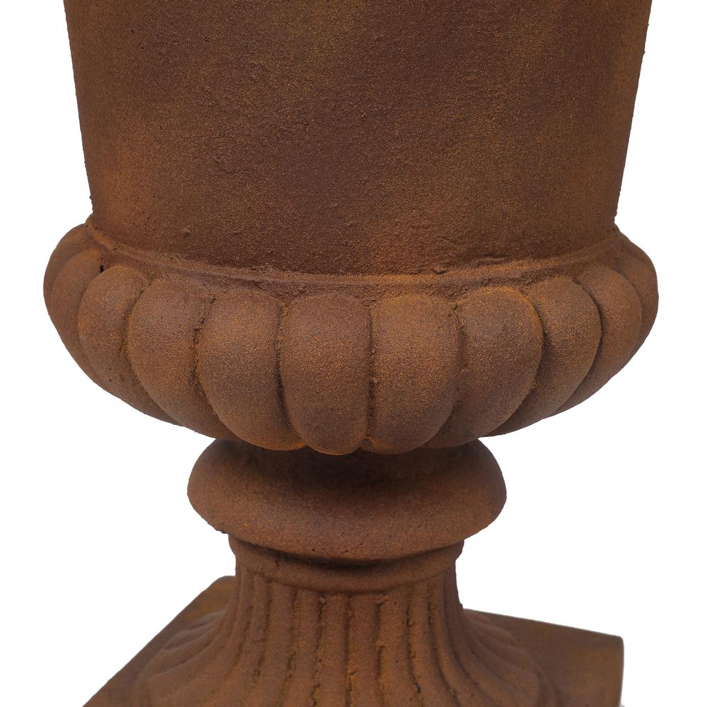 23.6in. H Rusty Brown MgO Planter. Picture 4