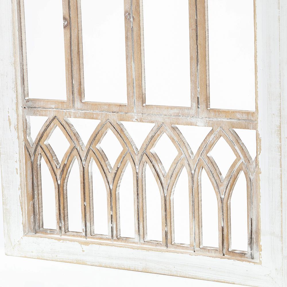 MDF Wood Cathedral Window Wall Decor. Picture 6