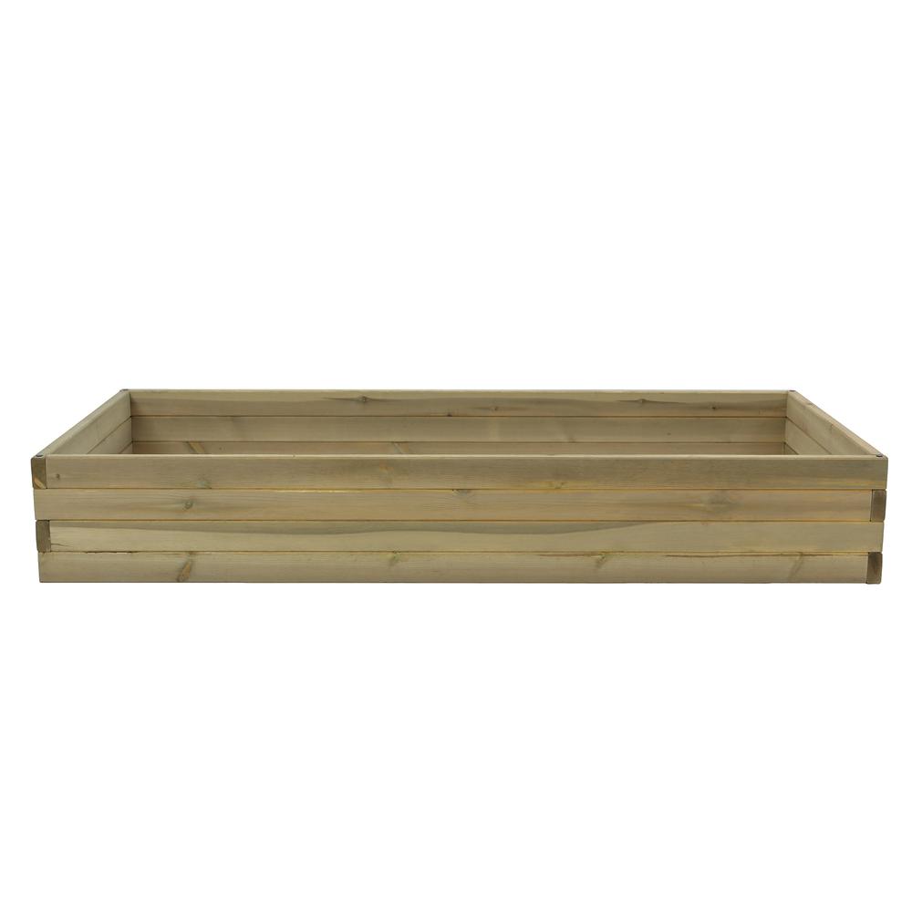 Wood 4.9ft x 2.3ft Raised Garden Bed. Picture 5