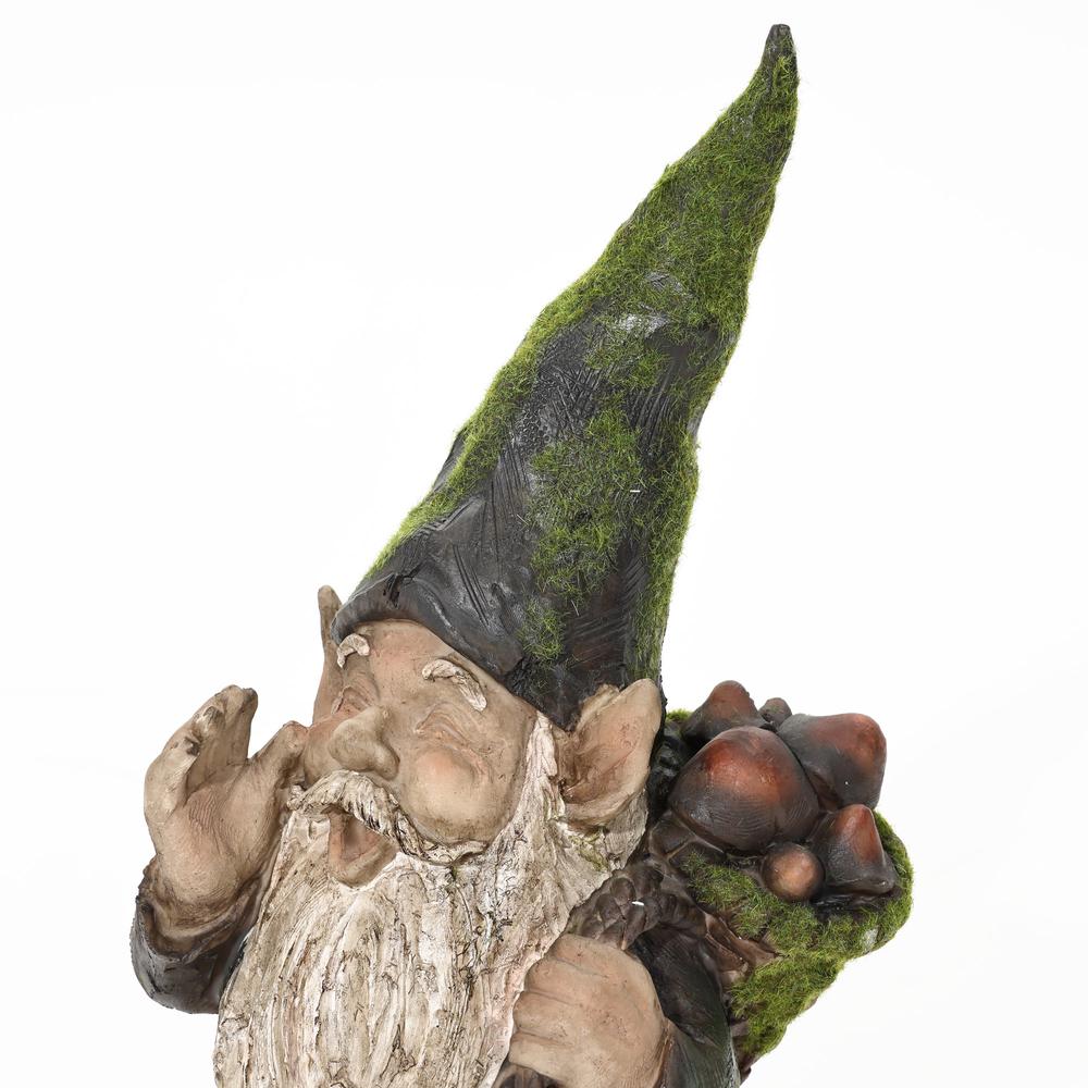 Calling All Gnomes Garden Sculpture Resin Statue, Indoor and Outdoor. Picture 3
