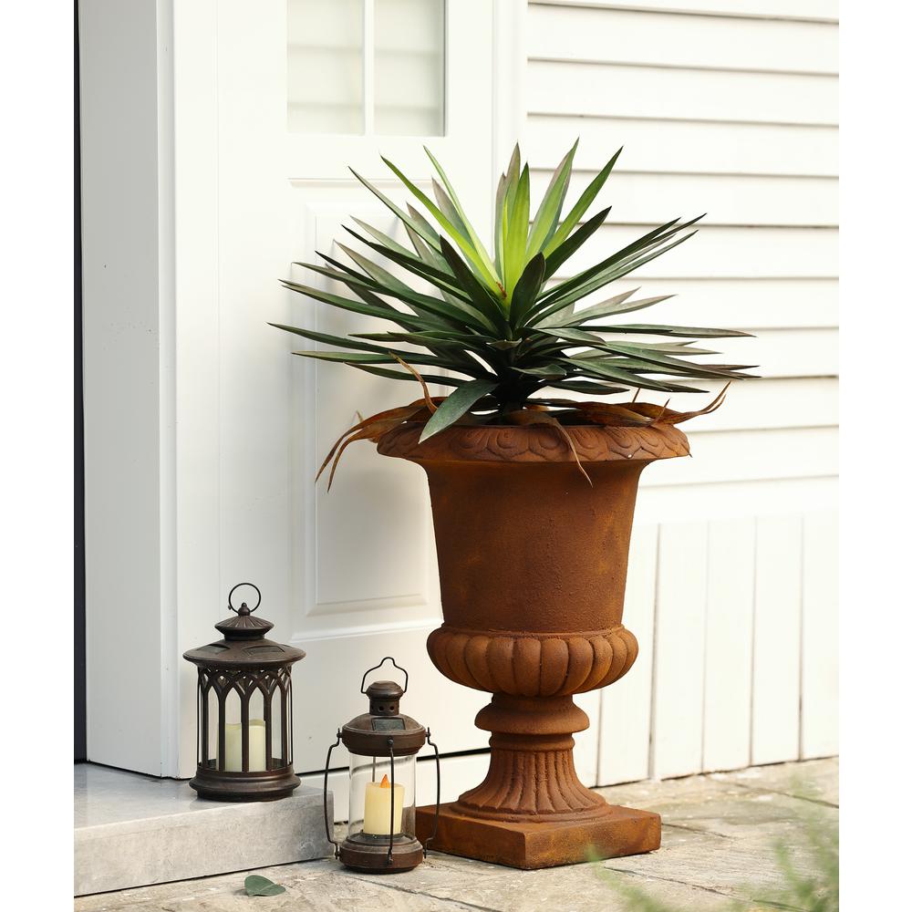 23.6in. H Rusty Brown MgO Planter. Picture 11