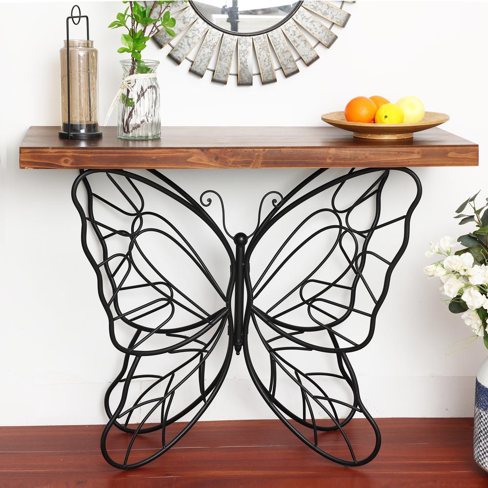 Butterfly Accent Entryway and Sofa Table. Picture 2
