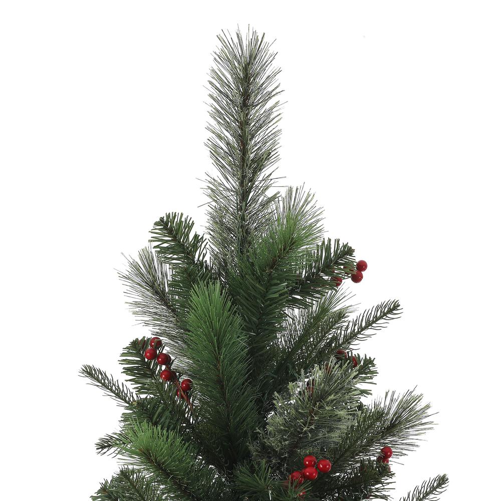 7ft Pre-Lit Artificial Christmas Tree. Picture 4