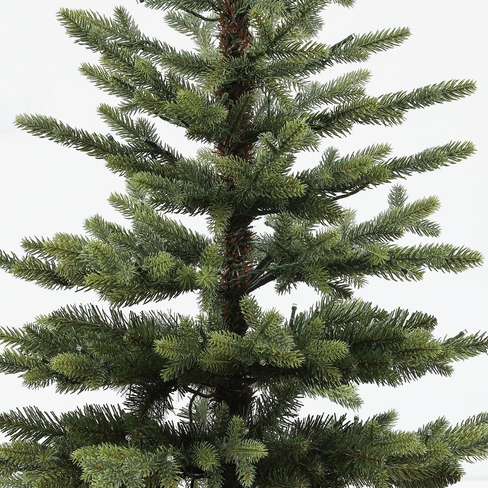 3.5ft Pre-Lit Artificial Christmas Tree with Metal Pot. Picture 5