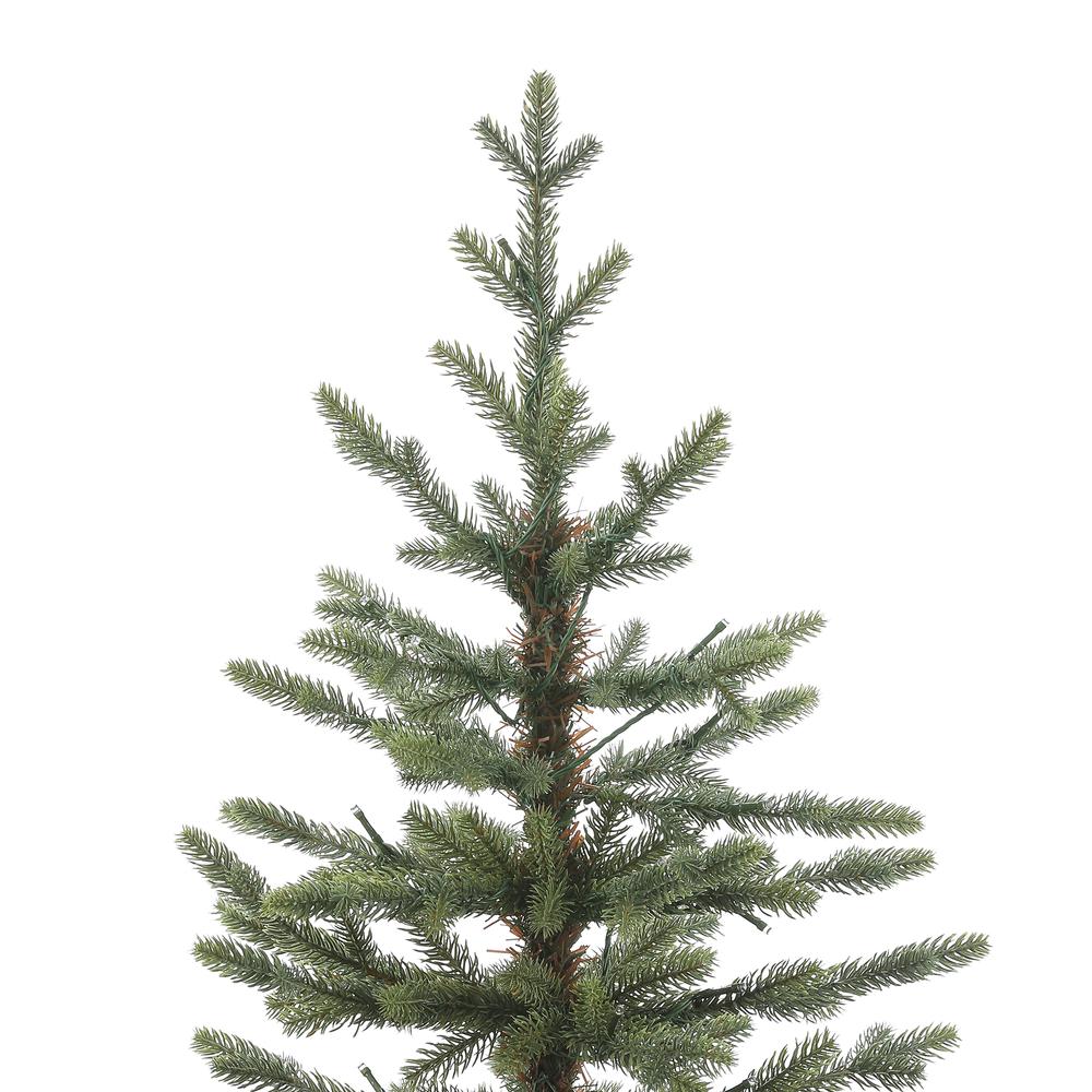 4ft Pre-Lit Artificial Christmas Tree with Metal Pot. Picture 4