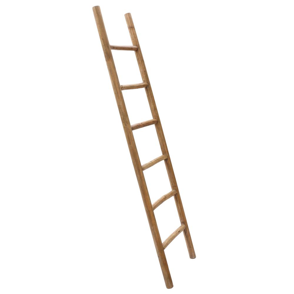 Rustic 6ft Decorative Blanket Ladder. Picture 4