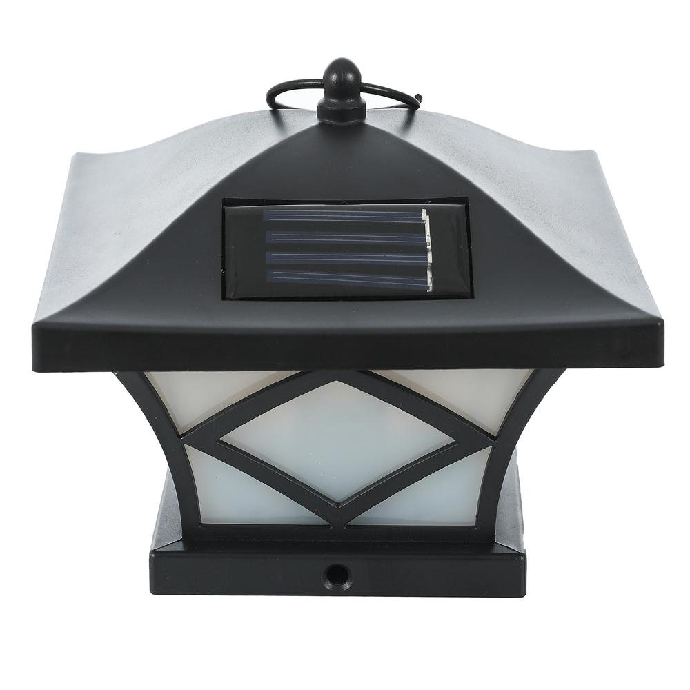 Set of 2 Traditional Solar Post Lights. Picture 5