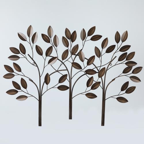 Metal Trees Wall Decor. Picture 1