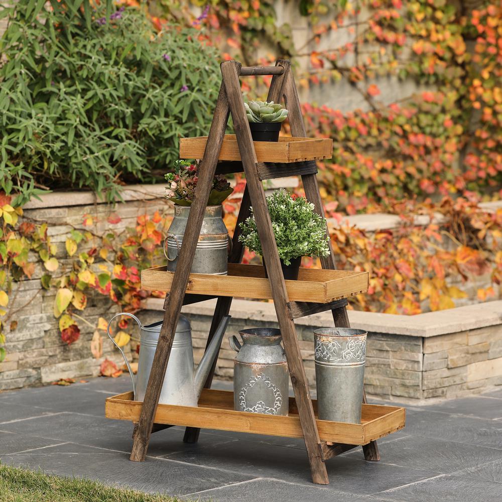 3 Tier Ladder Plant Stand. Picture 2