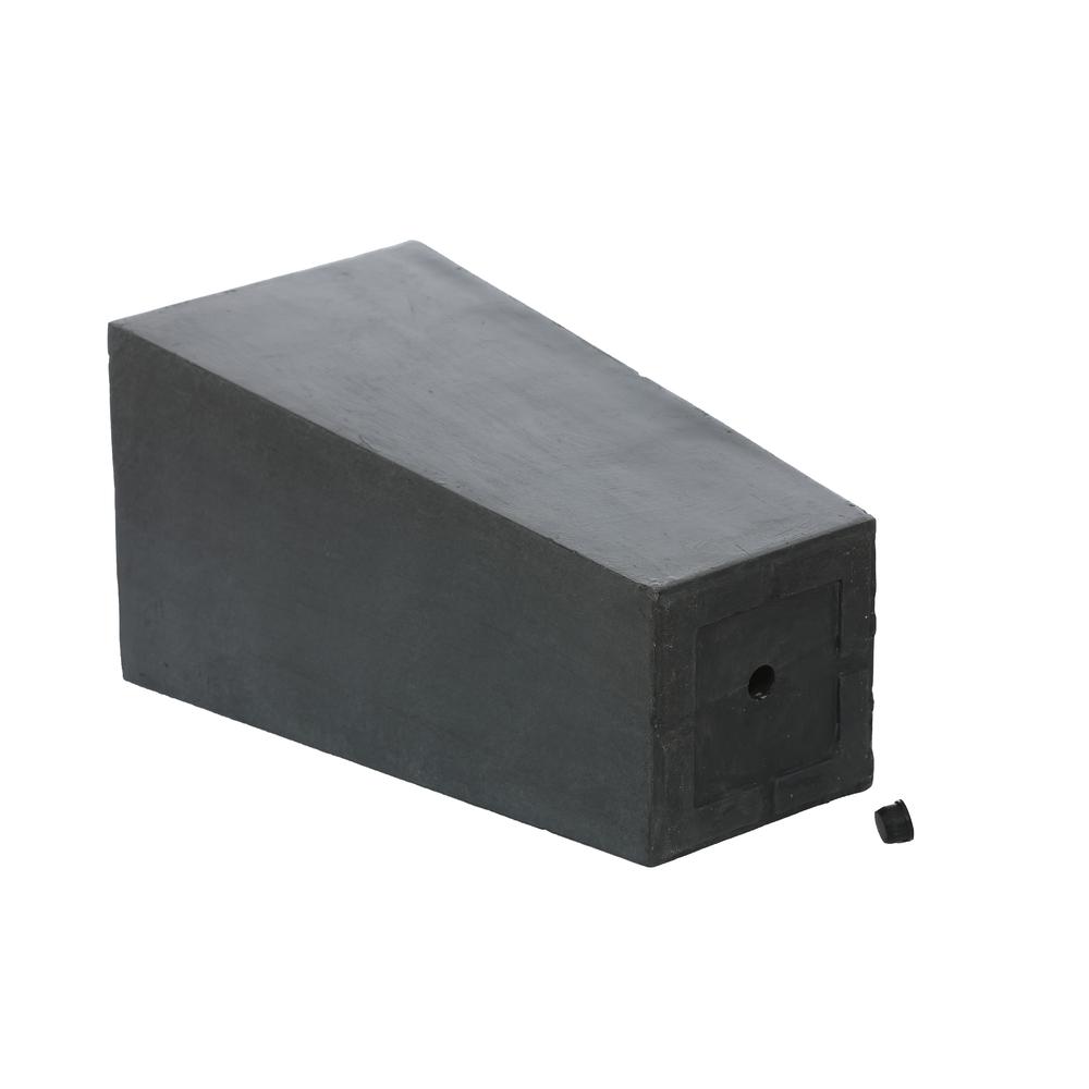 Gray MgO 18.5in. H Tall Tapered Planter. Picture 5