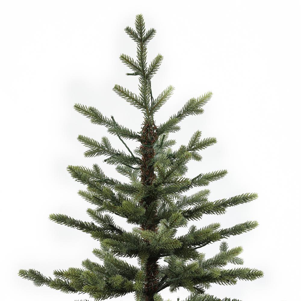 3.5ft Pre-Lit Artificial Christmas Tree with Metal Pot. Picture 4