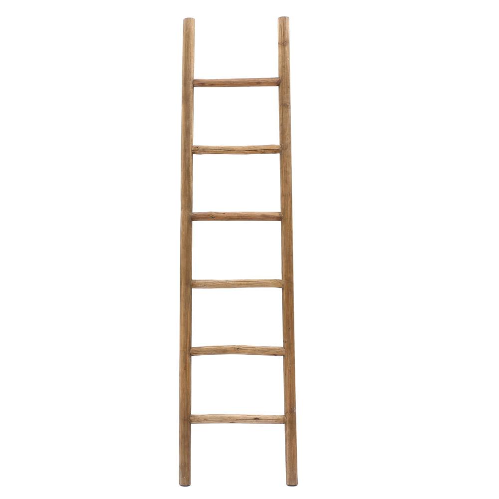 Rustic 6ft Decorative Blanket Ladder. Picture 1