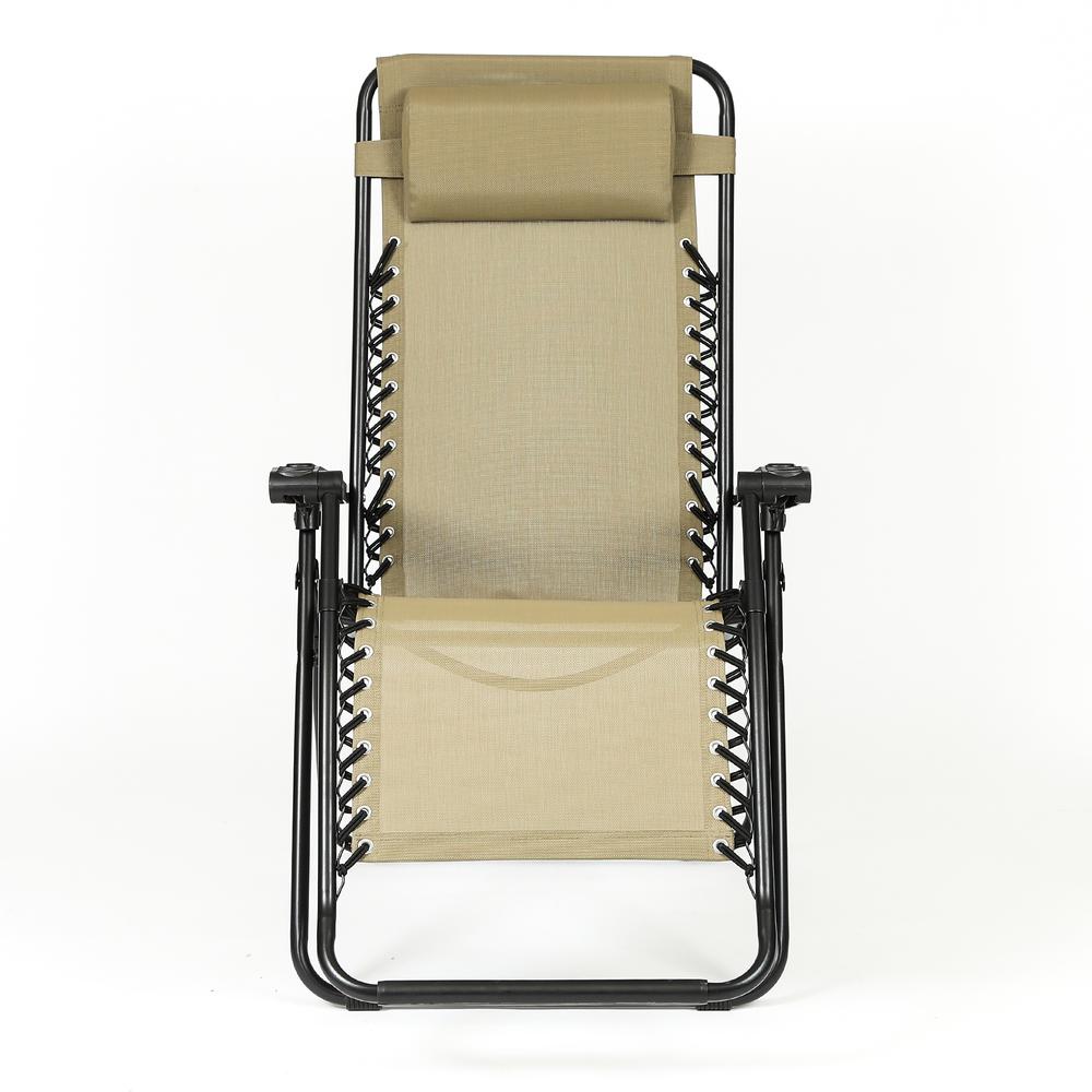 Zero Gravity Chair Tan. Picture 4