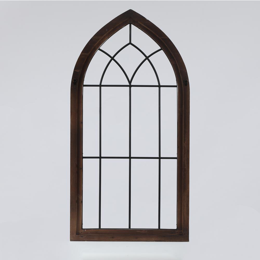 Wood and Metal Cathedral Wall Decor. Picture 5