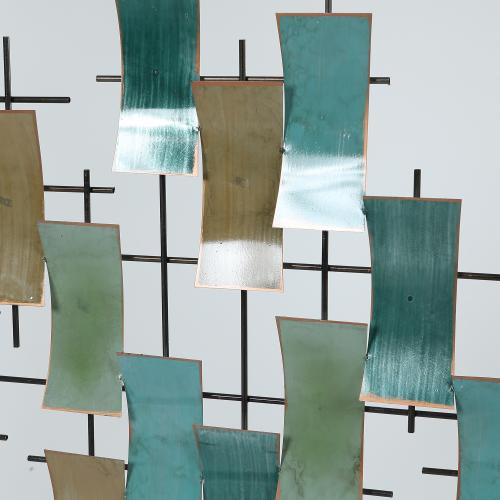 Metal Abstract Wall Décor. Picture 4