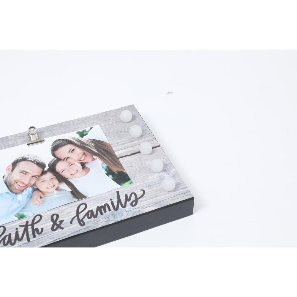 2pc Friends and Family Picture Frame with LED Lights. Picture 7