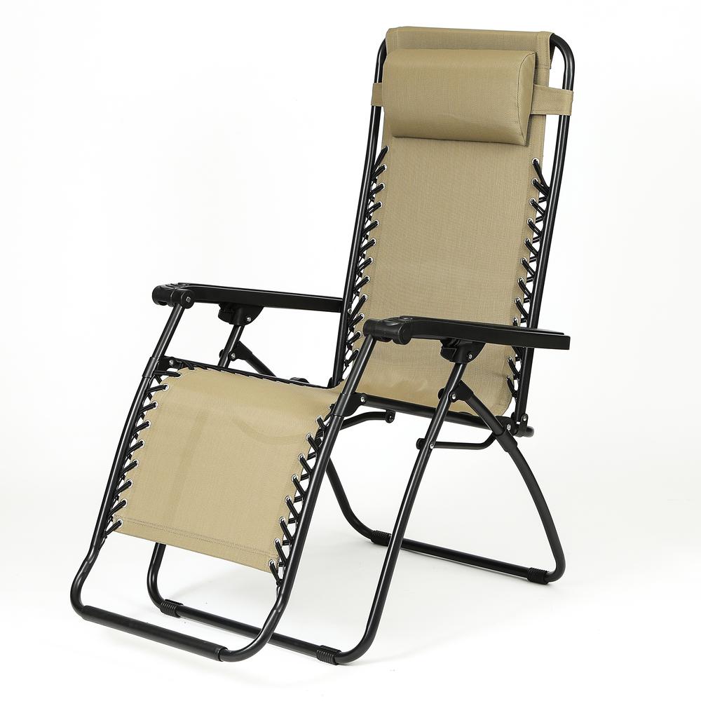 Zero Gravity Chair Tan. Picture 1