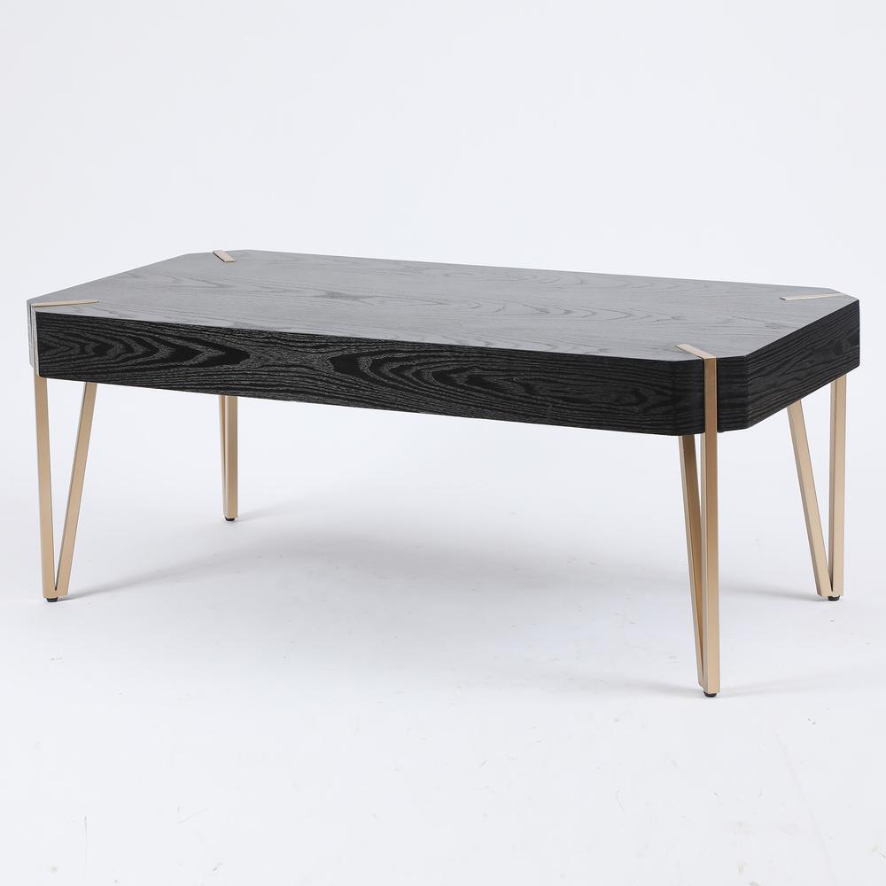 Wood and Metal Coffee Table. Picture 4