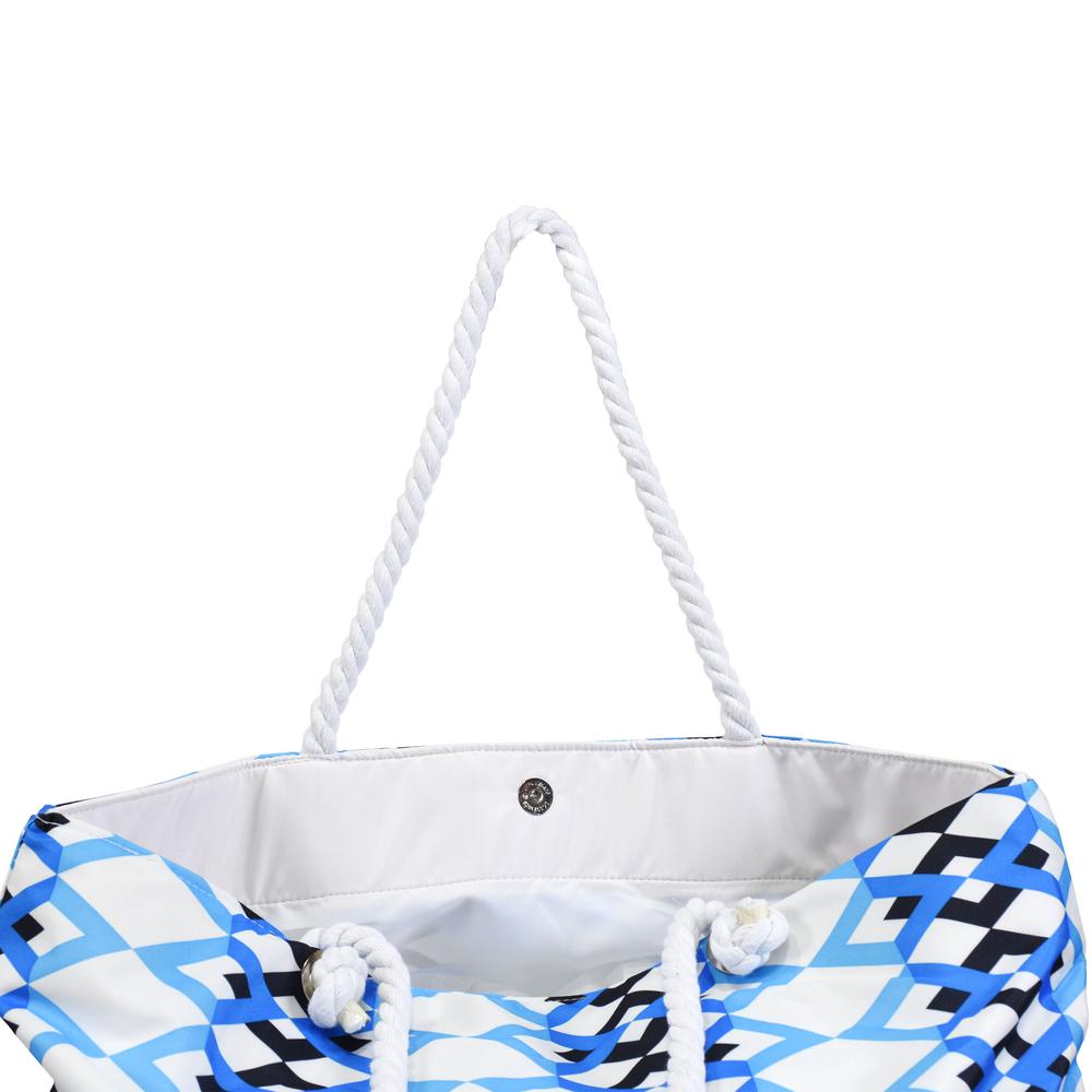 Oasis Tote in Azure Braid. Picture 4