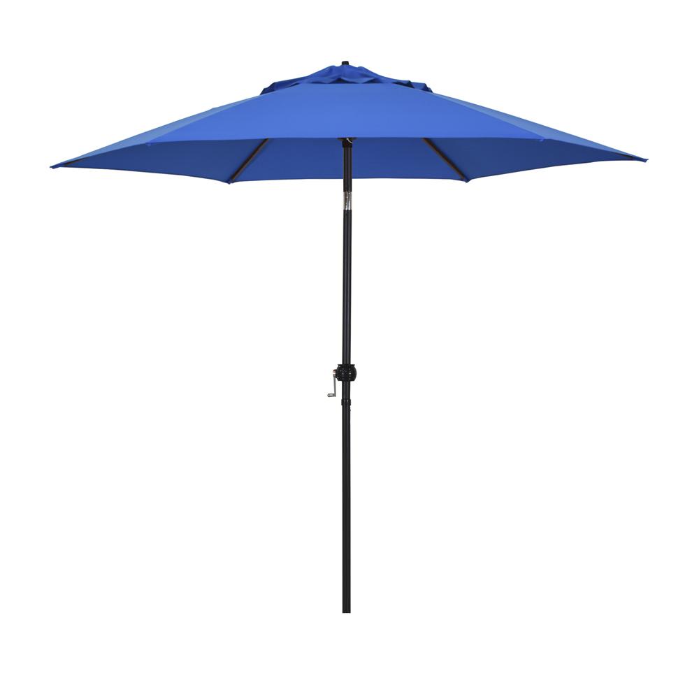9-Foot Steel Market Patio Umbrella. Picture 1