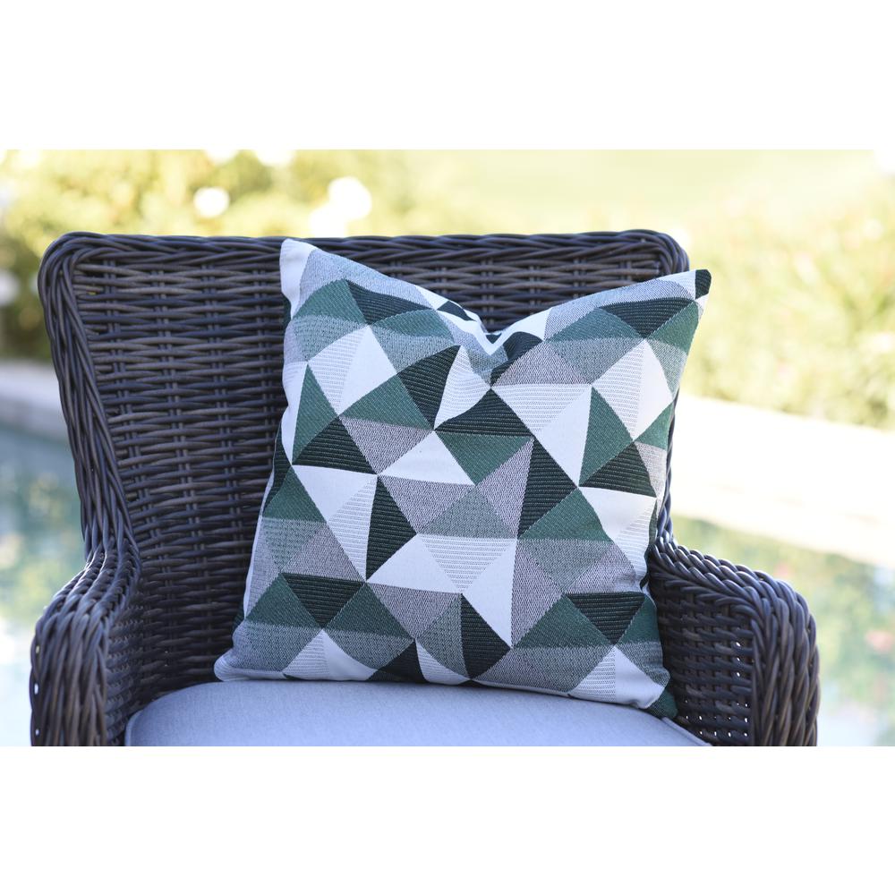 18"x18"  Pacifica Accent  Throw Pillow by in Ruskin Amazon. Picture 2