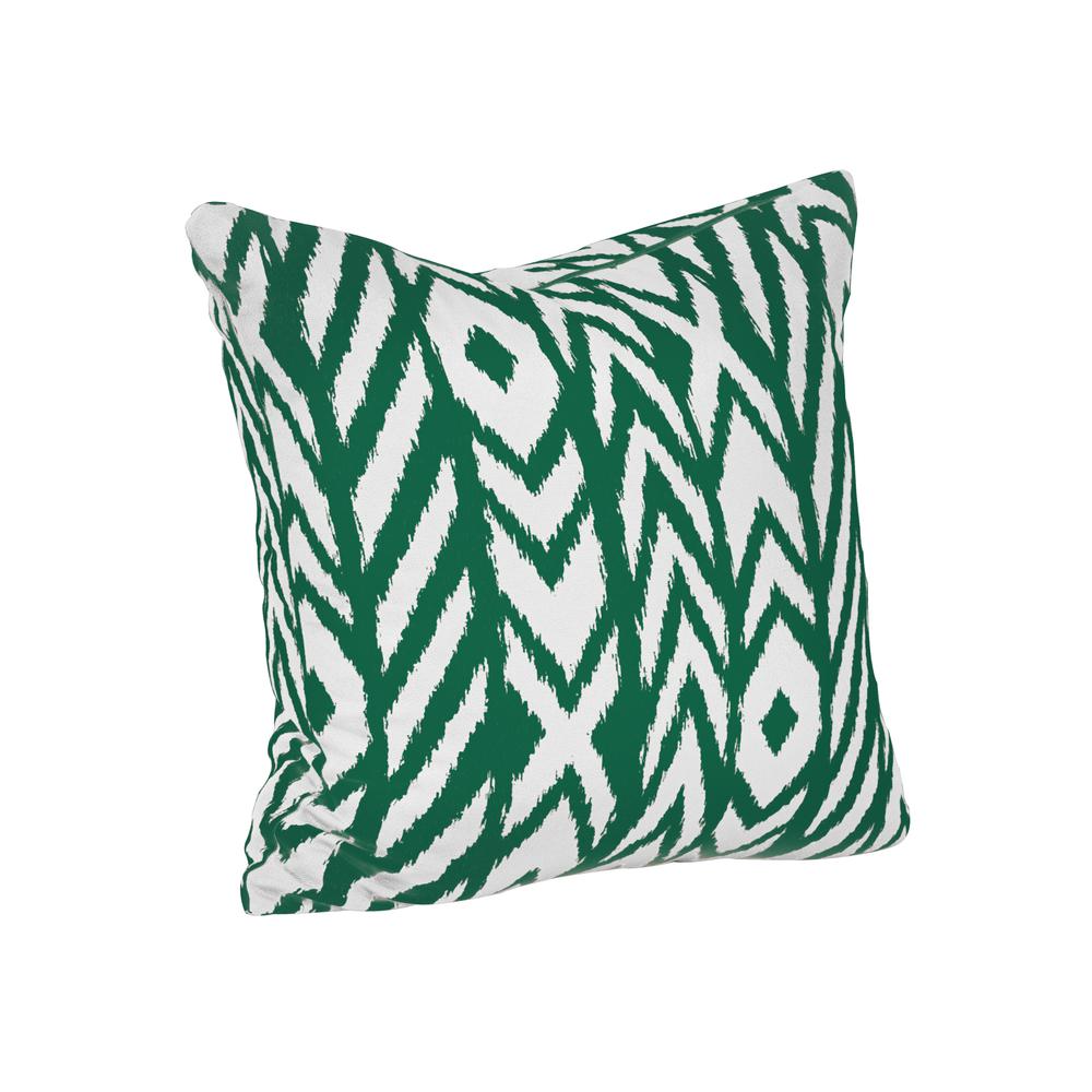 18"x18"  Pacifica Accent  Throw Pillow by in Fire Island Jade. Picture 3