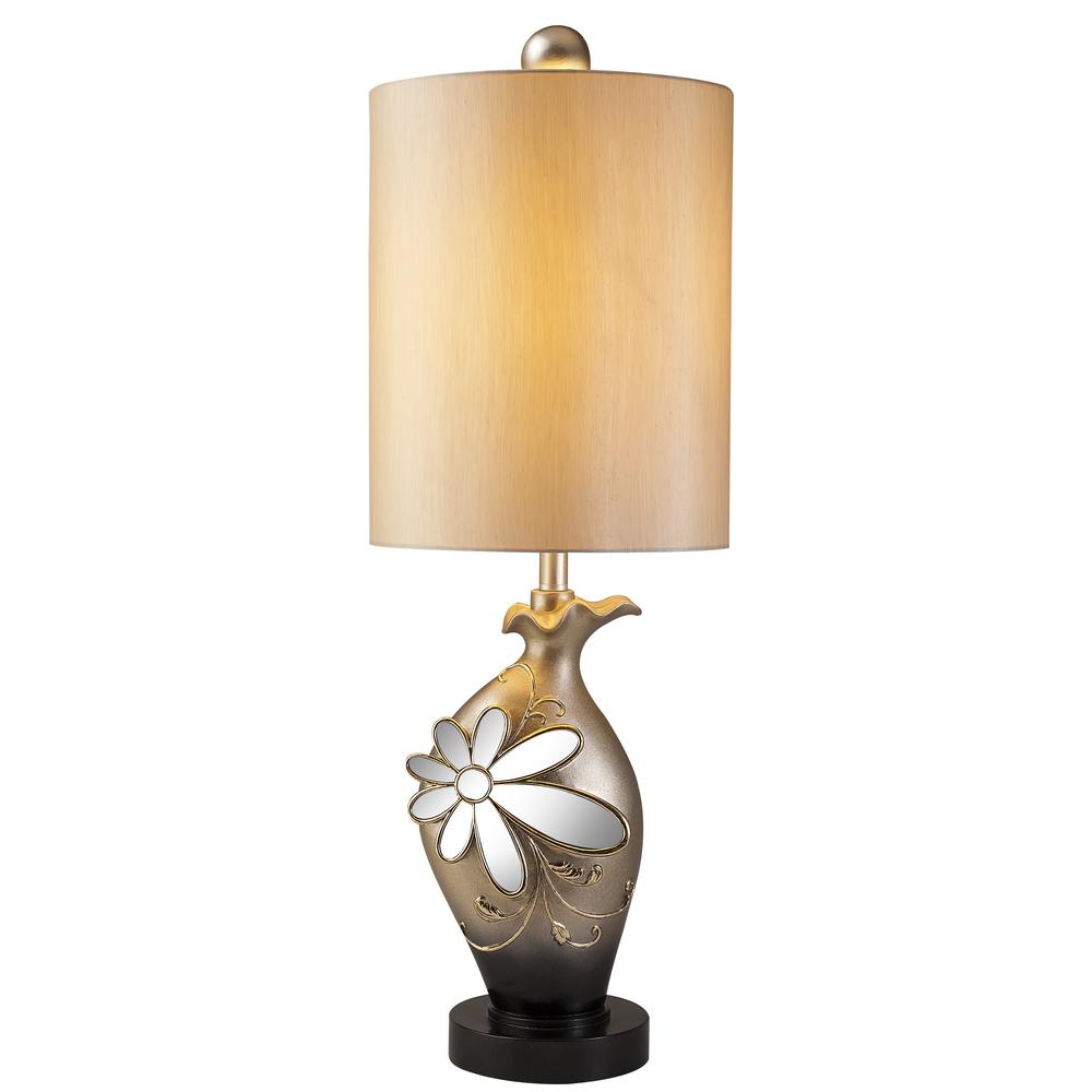 Floral Glamour Table Lamp. Picture 1