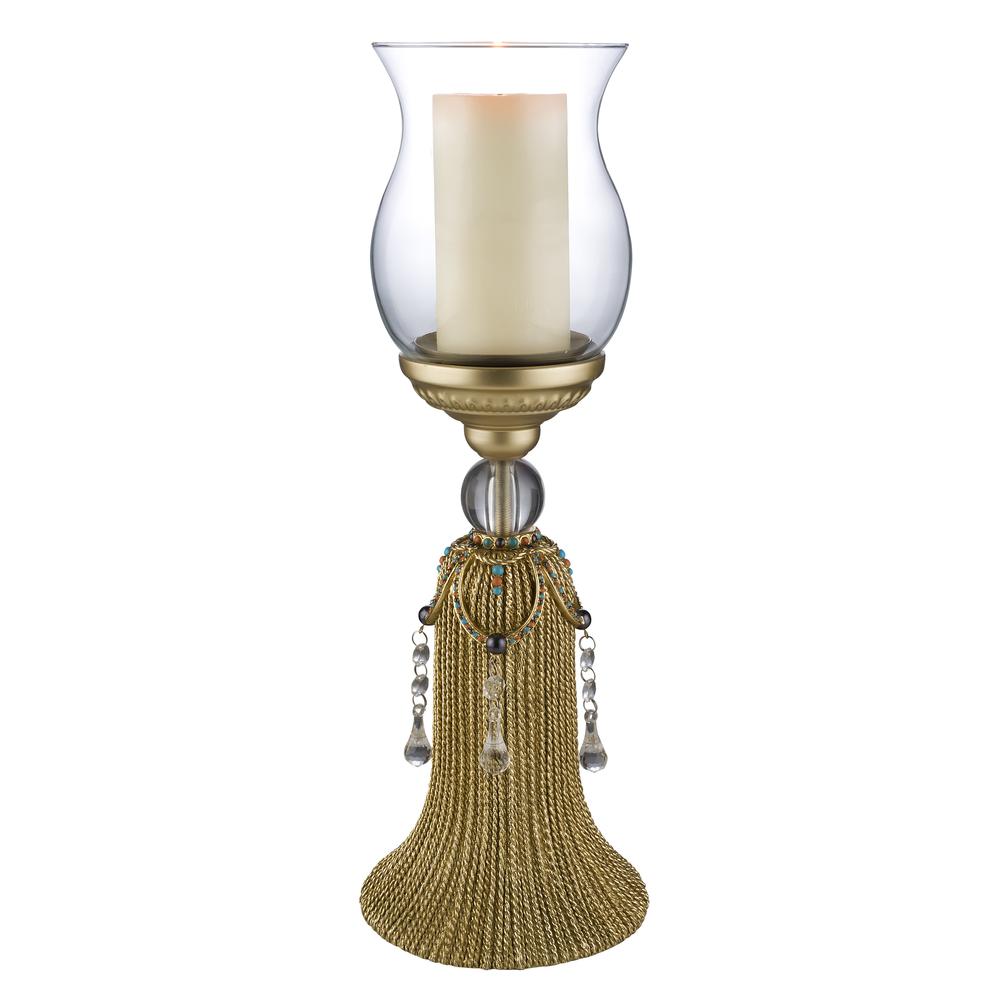 Auric Twists Candleholder (Candle Not Included). Picture 1