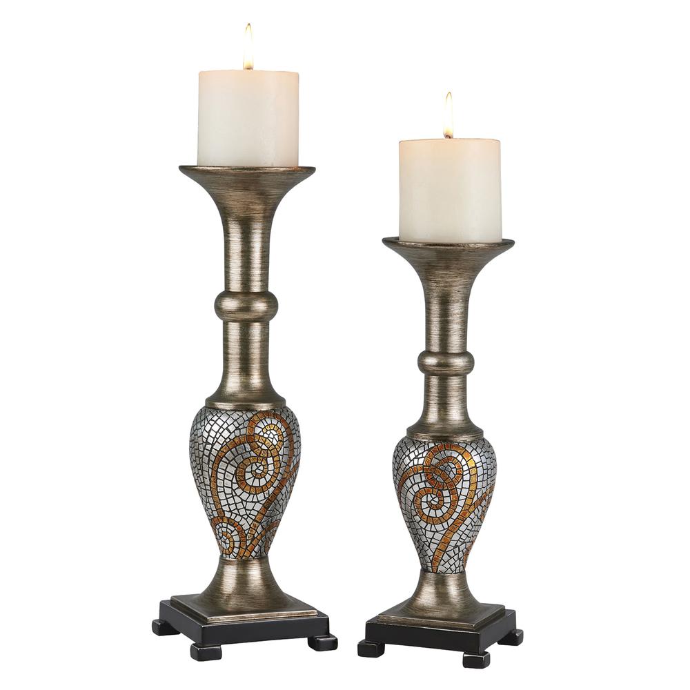 Theos Candleholder Set. Picture 1