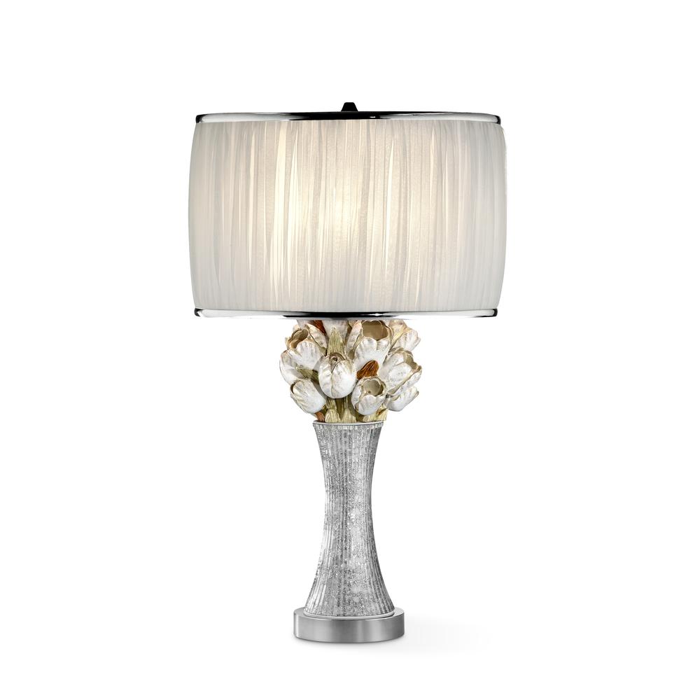 Floral Table Lamp. Picture 1