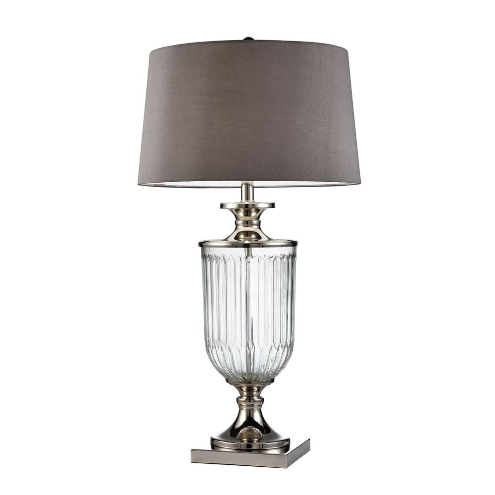32.50"H Amelie Glass Table Lamp. Picture 1