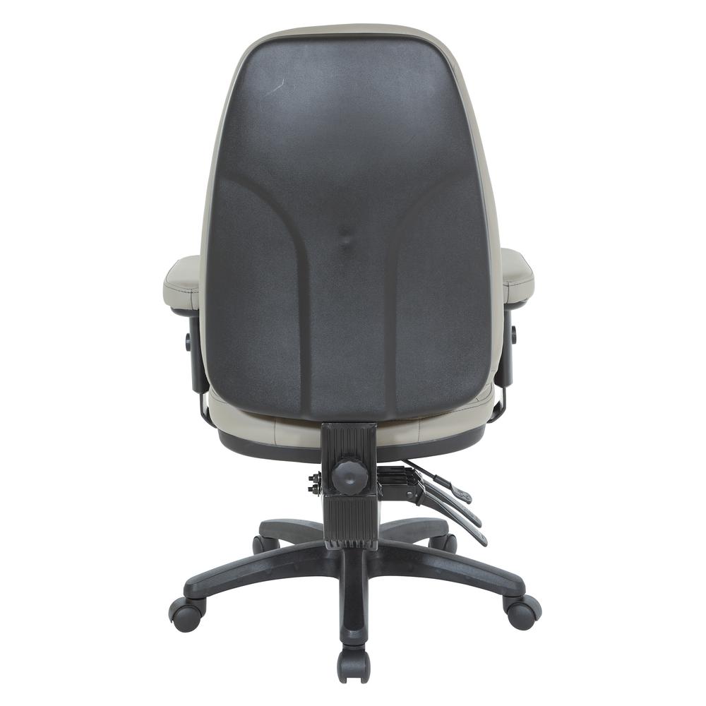 Professional Dual Function Ergonomic High Back Chair in Dillon Stratus, EC4300-R103. Picture 5