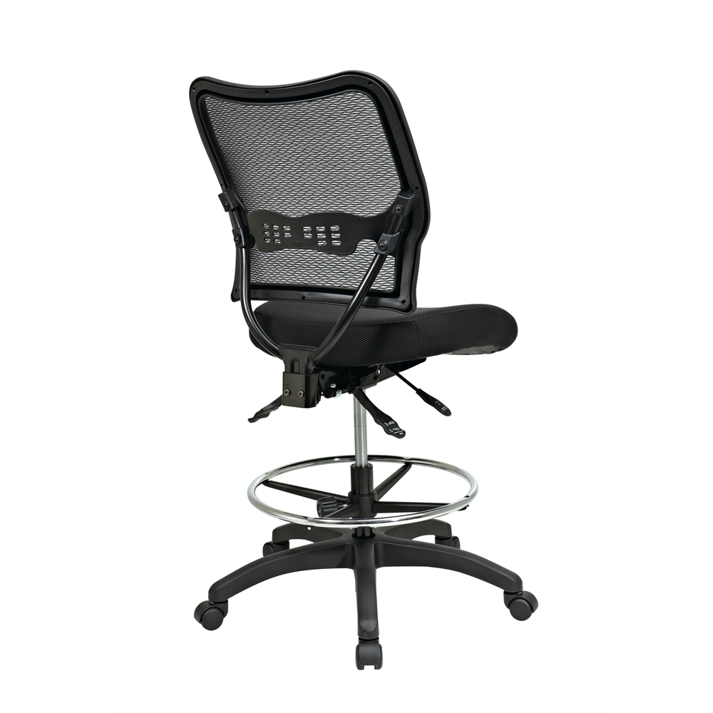 Deluxe Ergonomic AirGrid® Back Drafting Chair. Picture 3