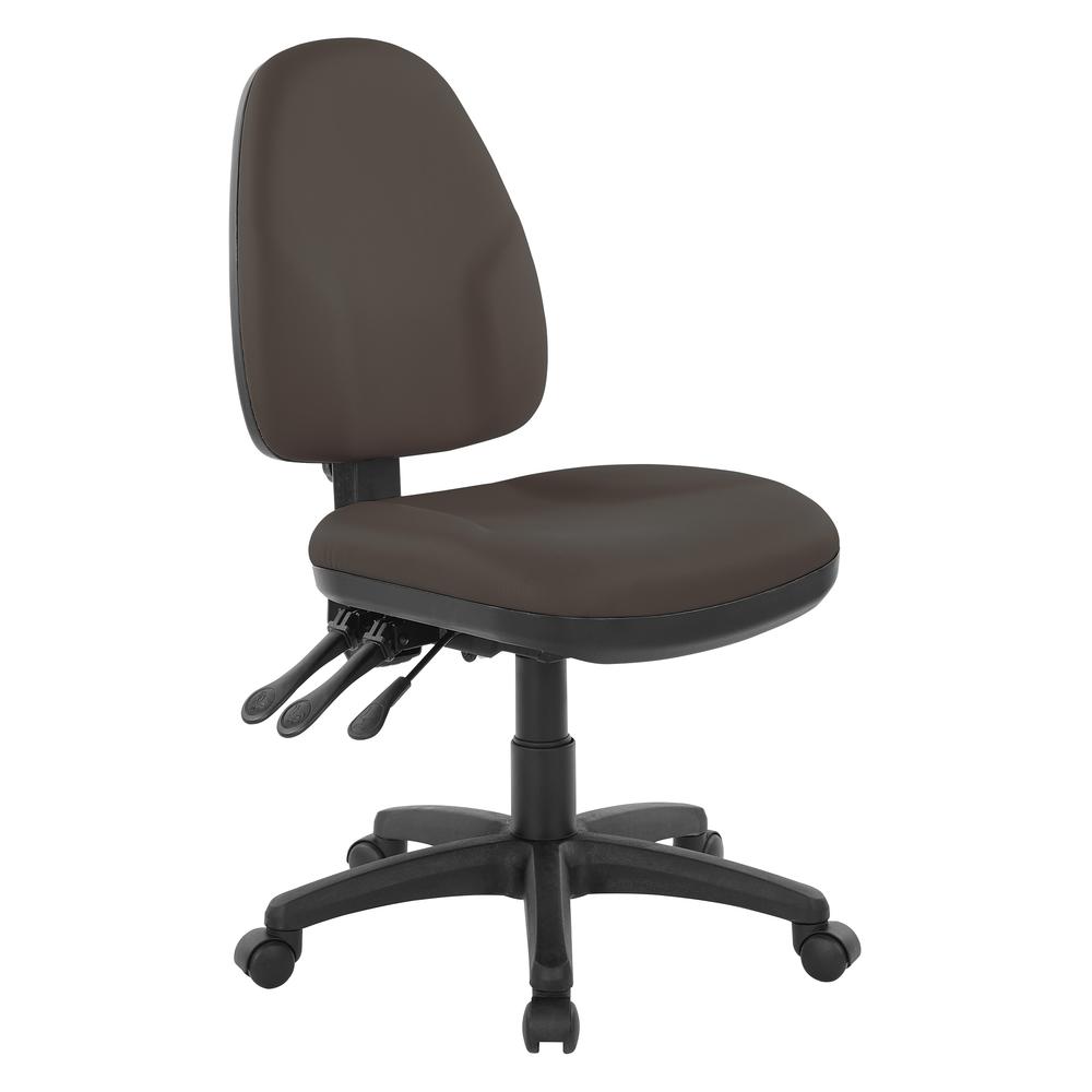 Dual Function Ergonomic Chair in Dillon Graphite, 36420-R111. Picture 1