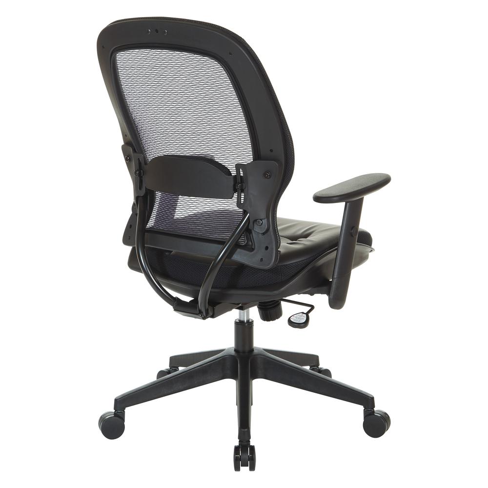 Dark Air Grid® Back Managers Chair, Black. Picture 6