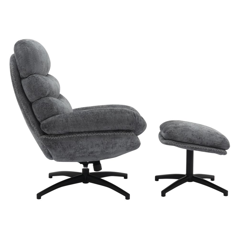 Kerry Swivel Lounge Chair & Footrest. Picture 3
