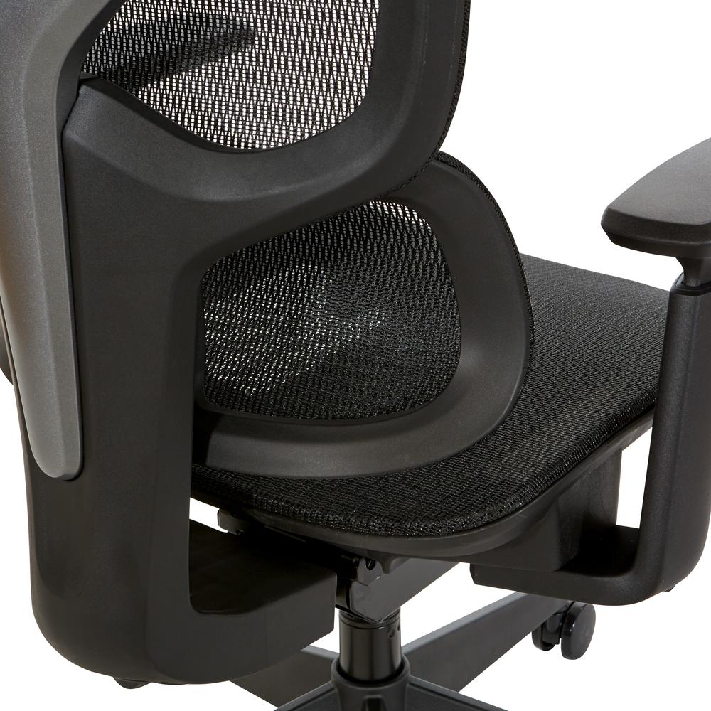 Mesh Back Manager’s Chair with Headrest. Picture 5