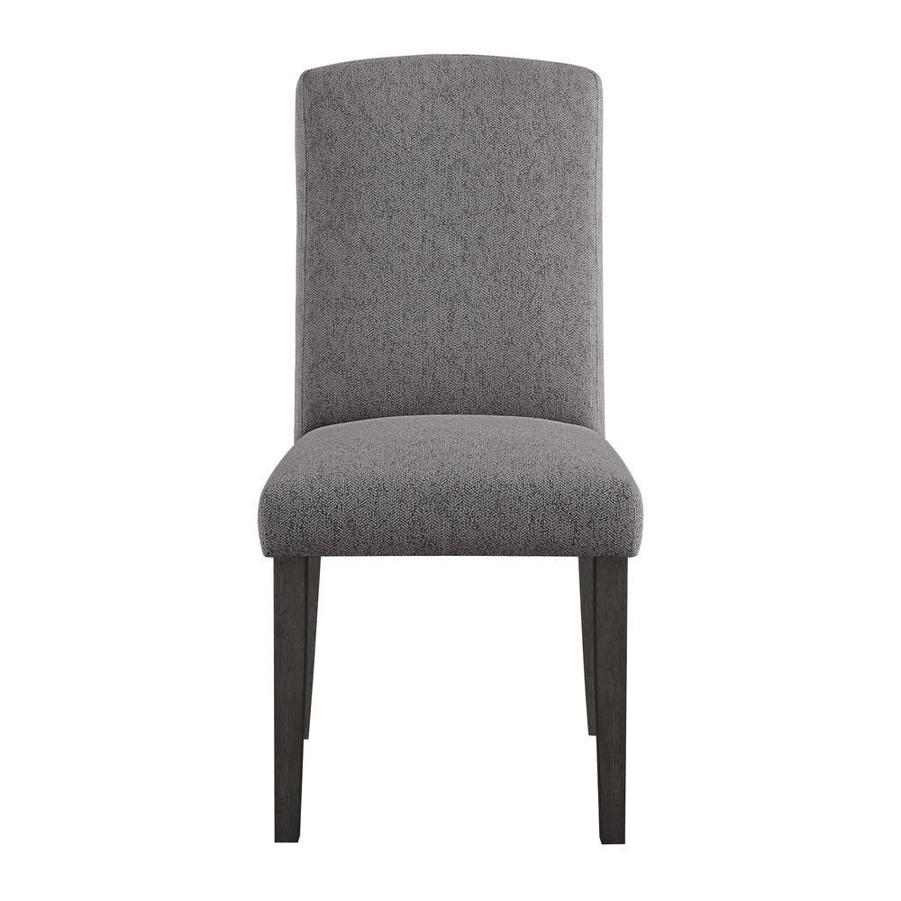 Everly Dining Chair 2pk, Charcoal. Picture 2