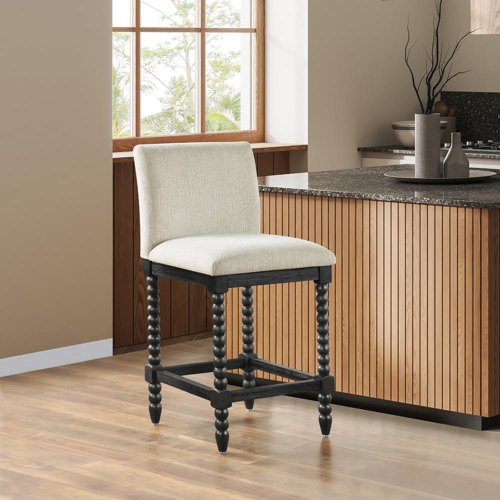 ELIZA 26" Spindle Counter Stool. Picture 5