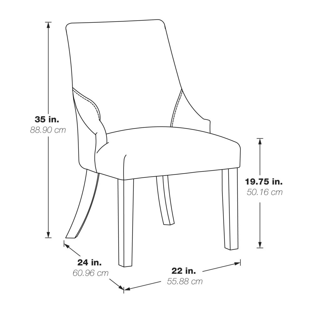 Leona Dining Chair 2-PK. Picture 3