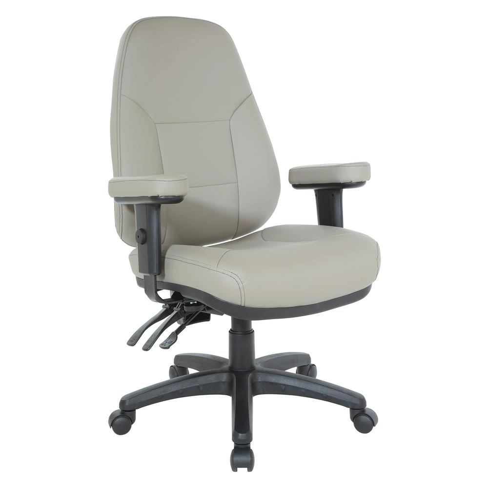 Professional Dual Function Ergonomic High Back Chair in Dillon Stratus, EC4300-R103. The main picture.