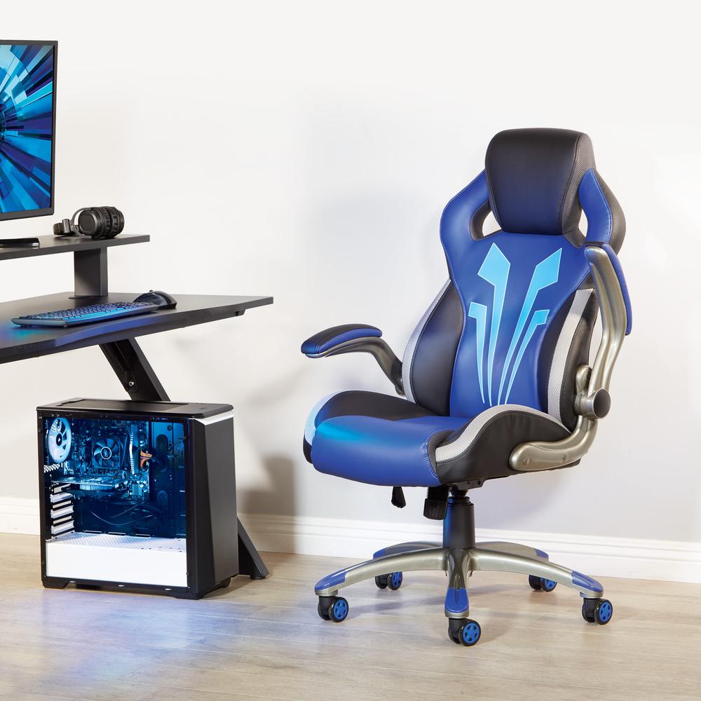 Ice Knight Gaming Chair in Blue, ICE25. Picture 6