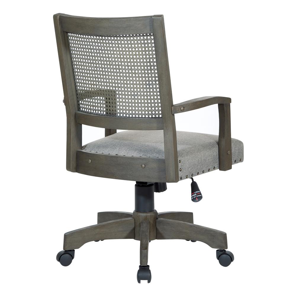 Dlx Cane Back Bankers Chair. Picture 4